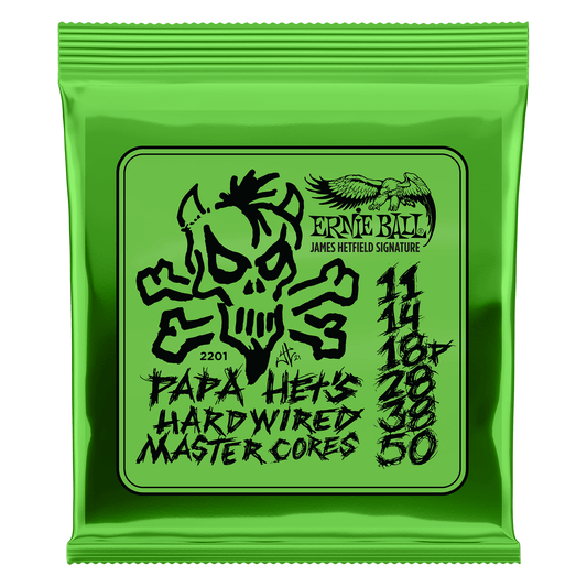 Ernie Ball Papa Hets Hardware Master Cores Strings - 11-50