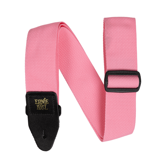 Ernie Ball Polypro Strap - Pink Sunrise