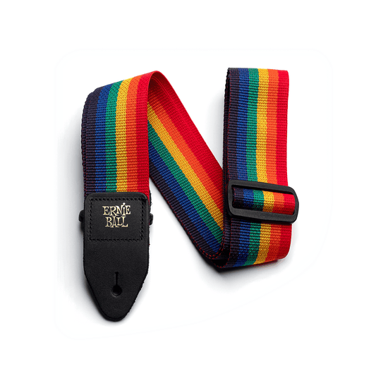 Ernie Ball Polypro Strap - Rainbow