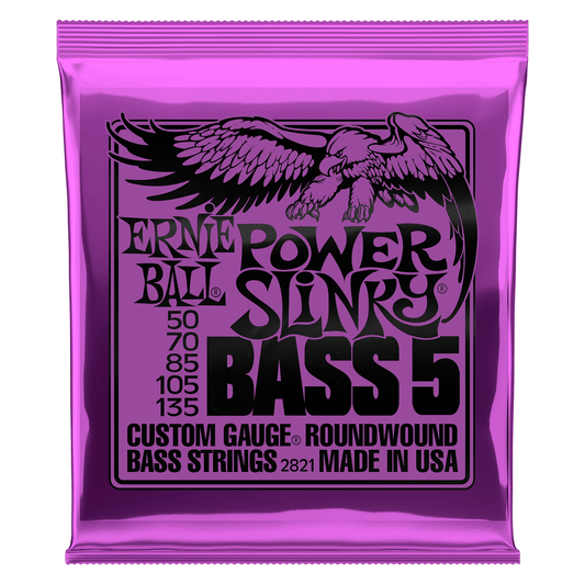 Ernie Ball Power Slinky 5-String Bass 50-135
