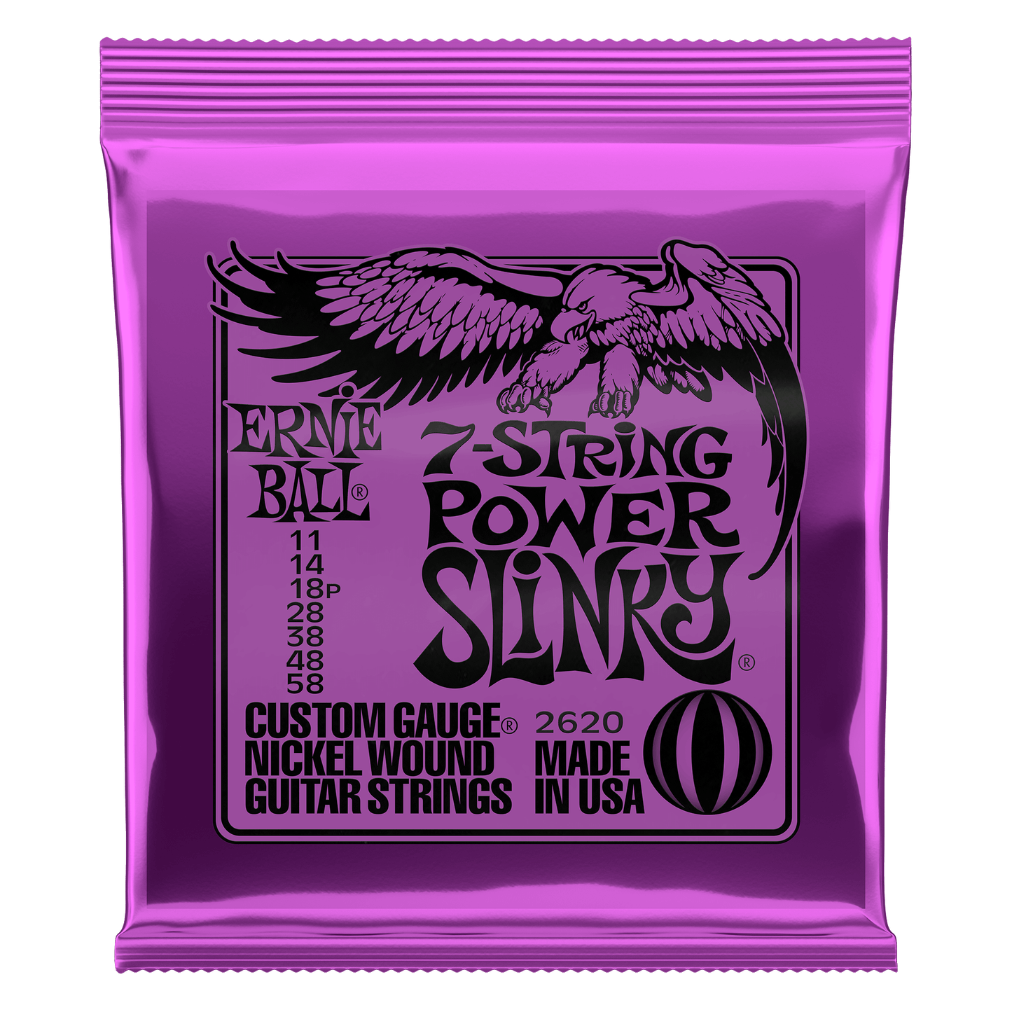 Ernie Ball Power Slinky 7-String - 11-58
