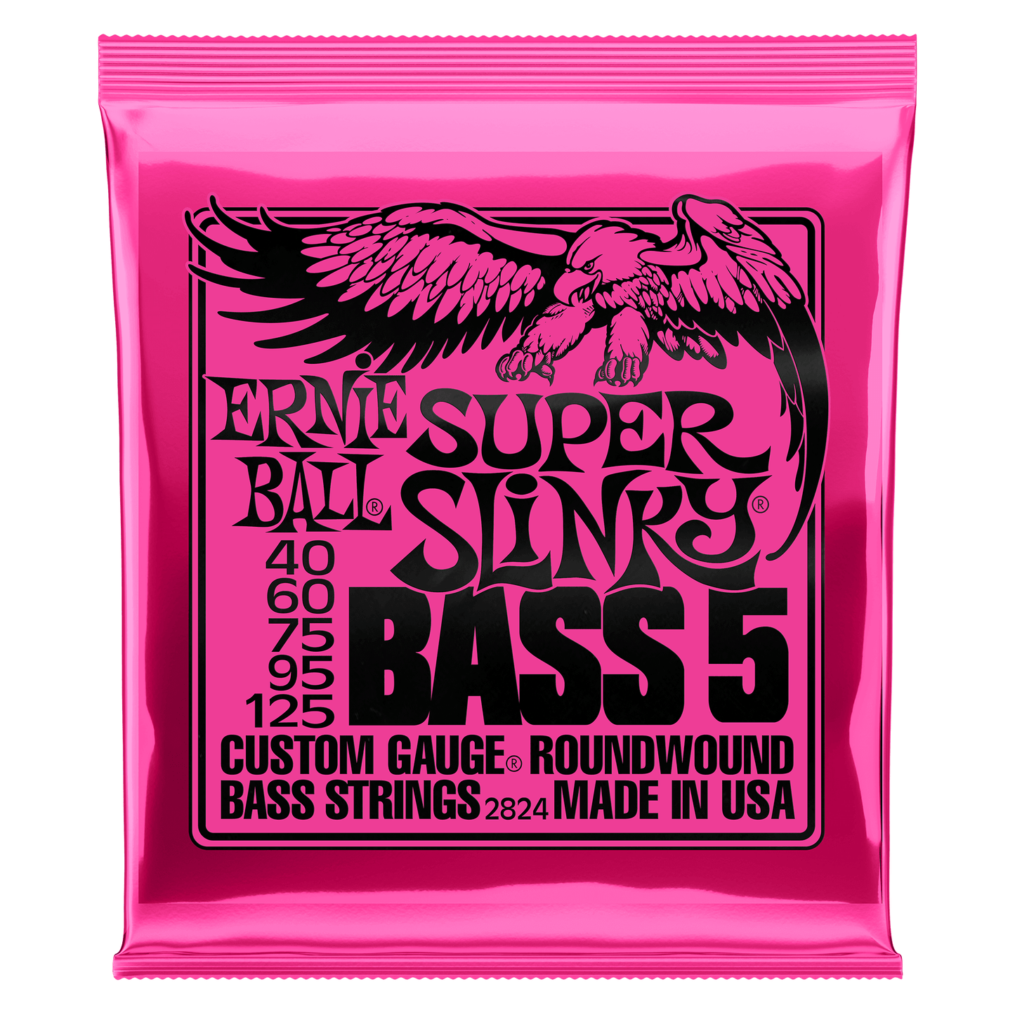 Ernie Ball Super Slinky 5-String Bass 40-125