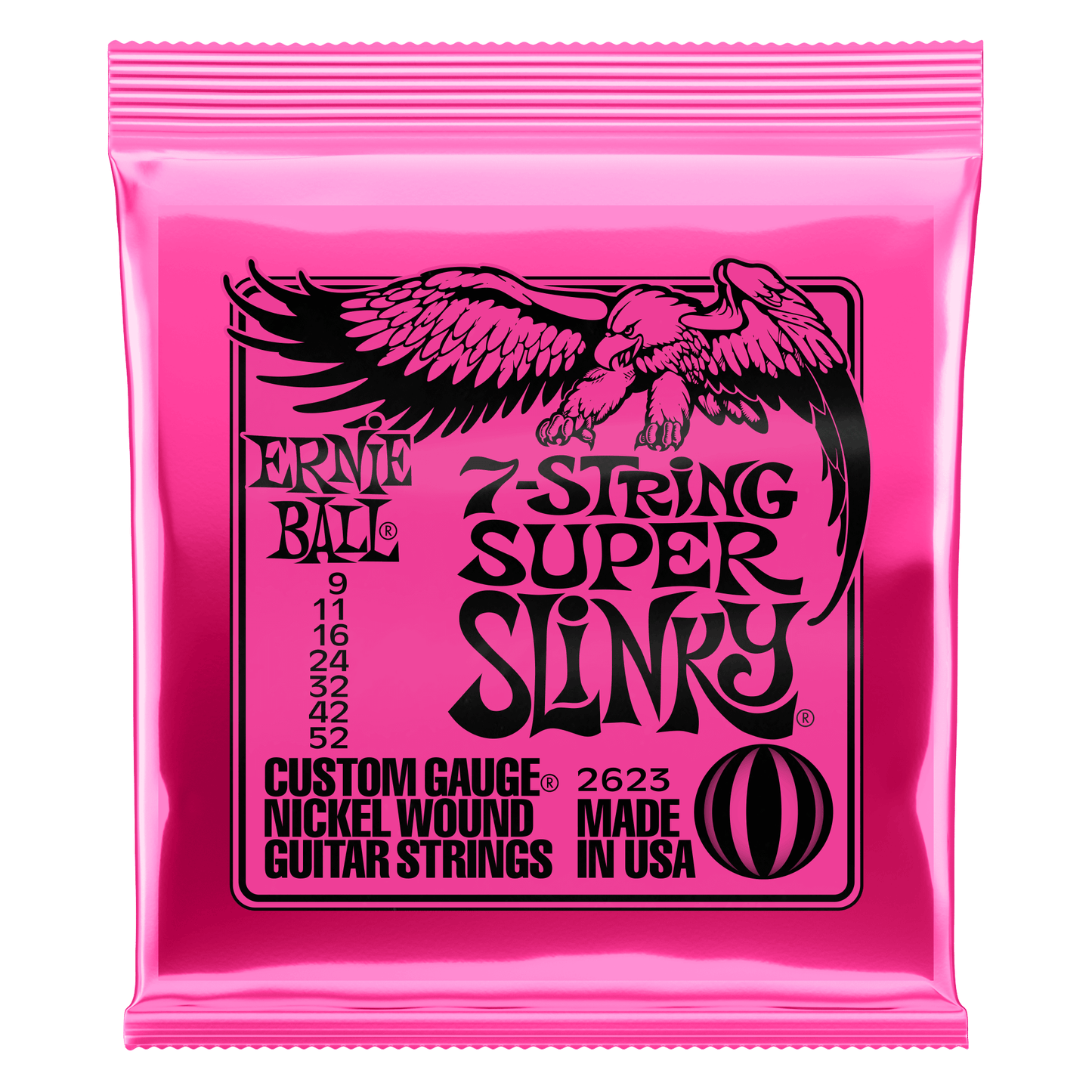 Ernie Ball Super Slinky 7-String - 9-52