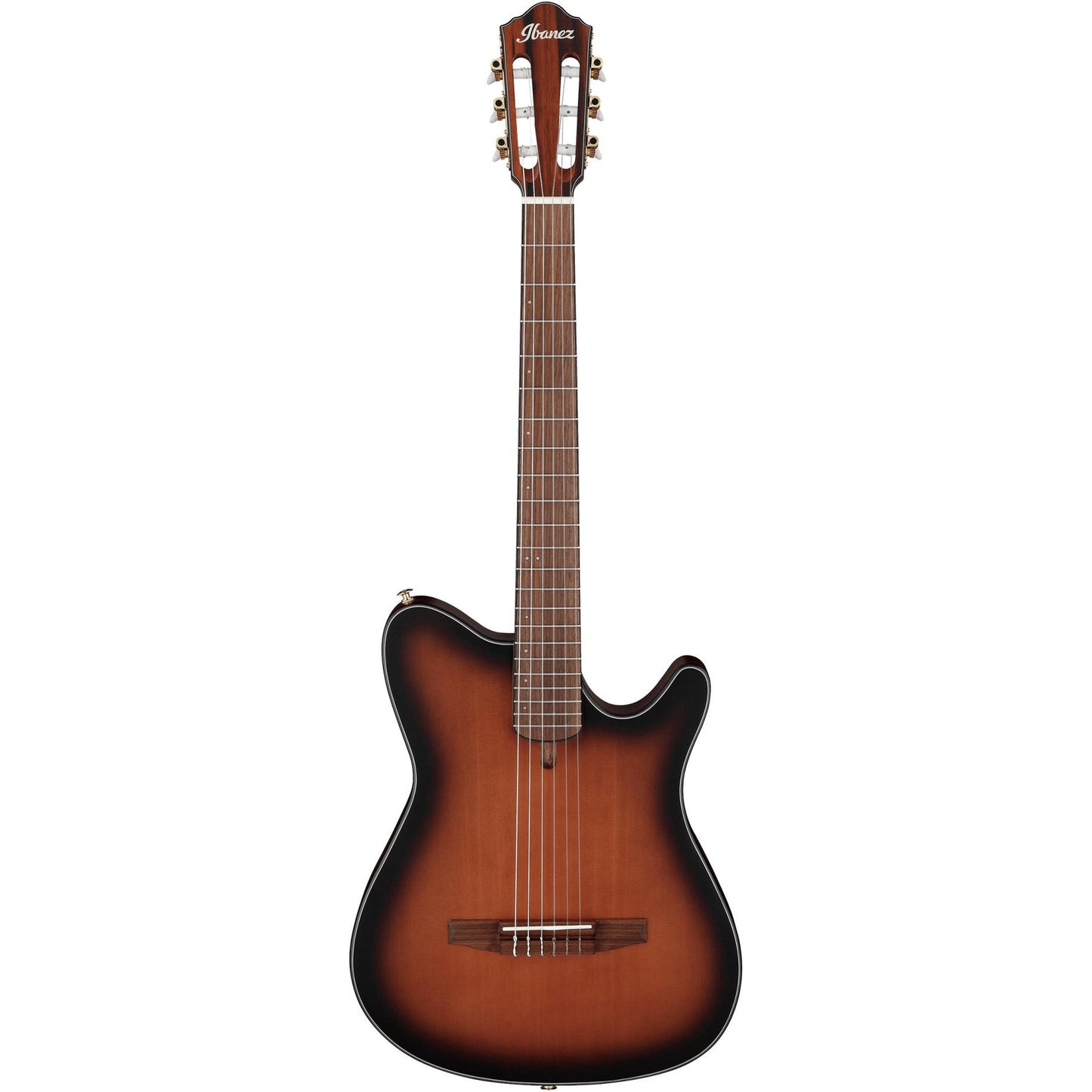 Ibanez FRH10N-BSF Slimline Nylon Electro-Acoustic - Brown Stained Flat