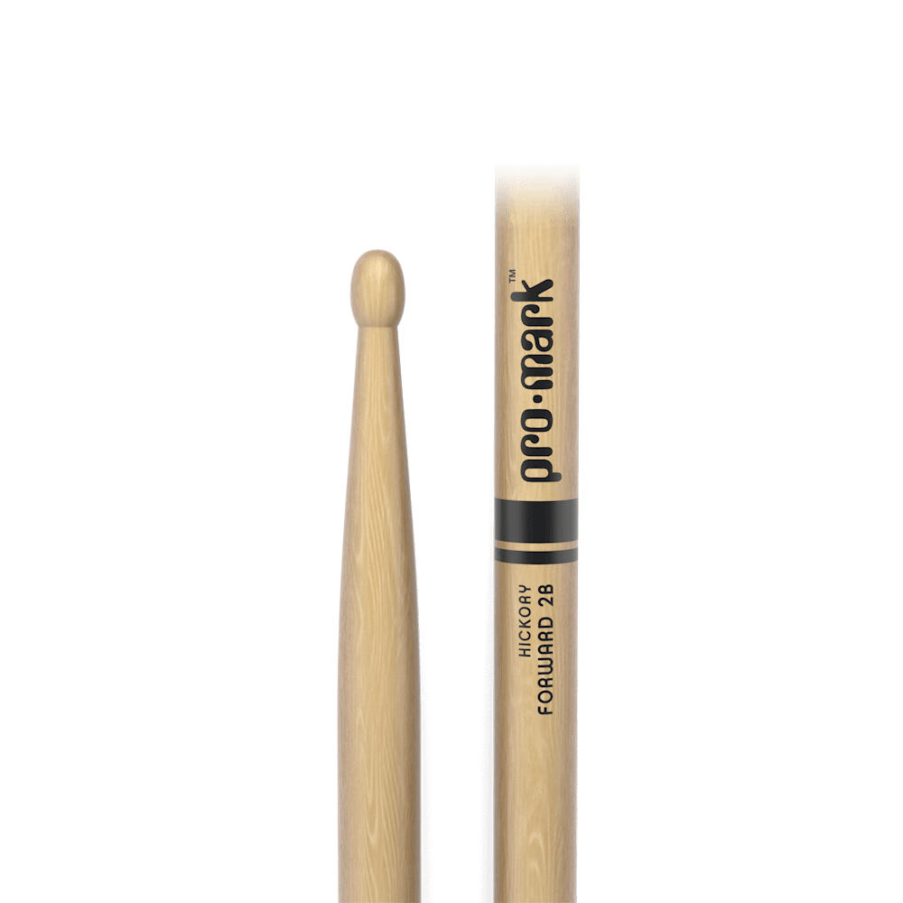 ProMark Classic Forward 2B Hickory Drumstick - Oval Wood Tip Close