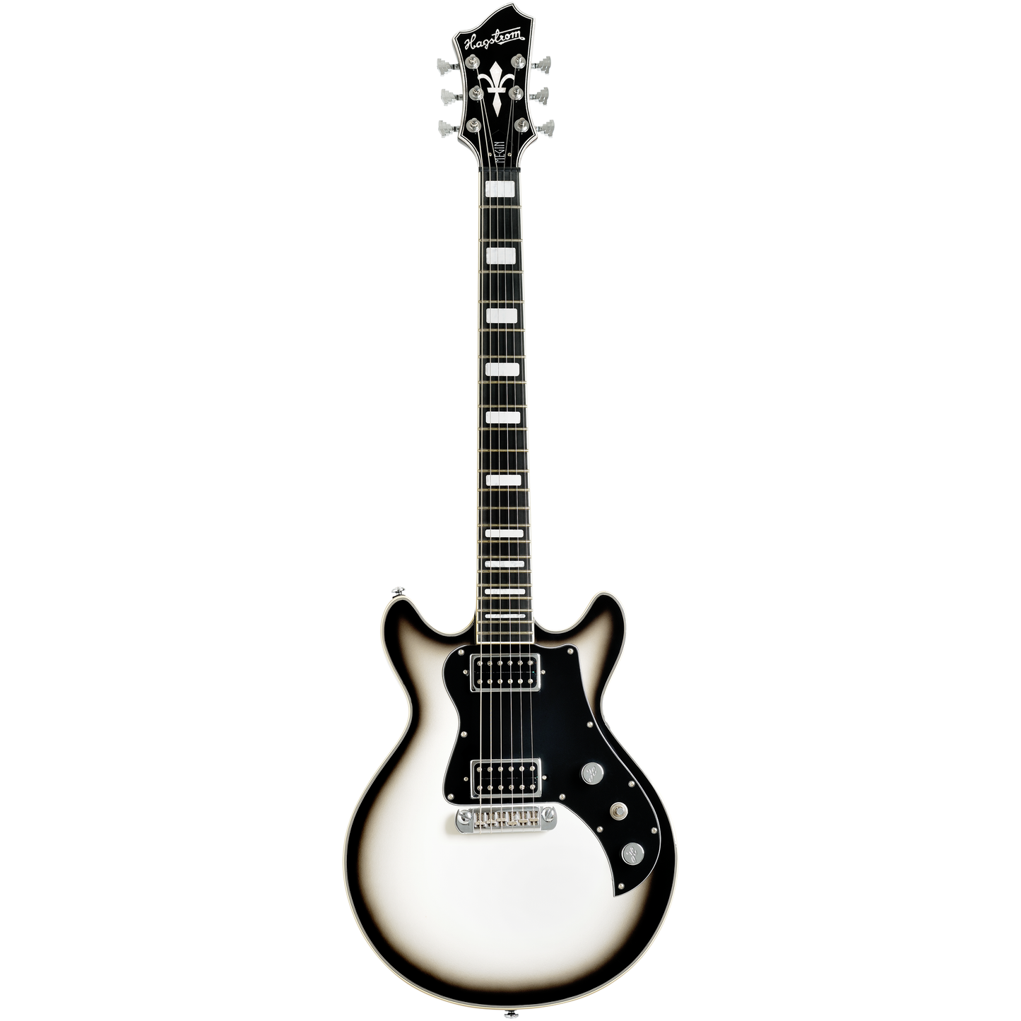 Hagstrom Megin Electric Guitar - Grey Burst