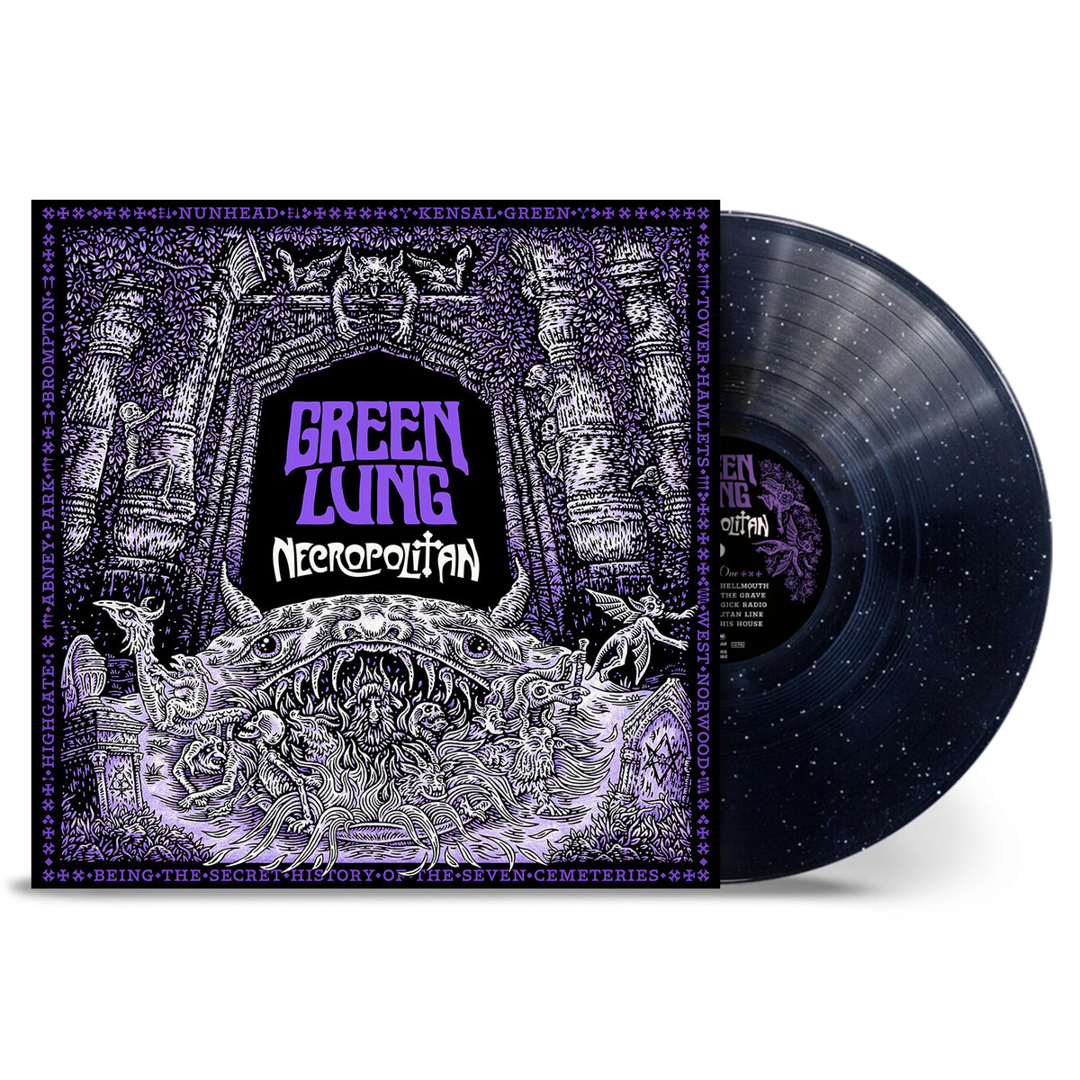 Green Lung - Necropolitan (Midnight Sparkle / Starlight) Vinyl