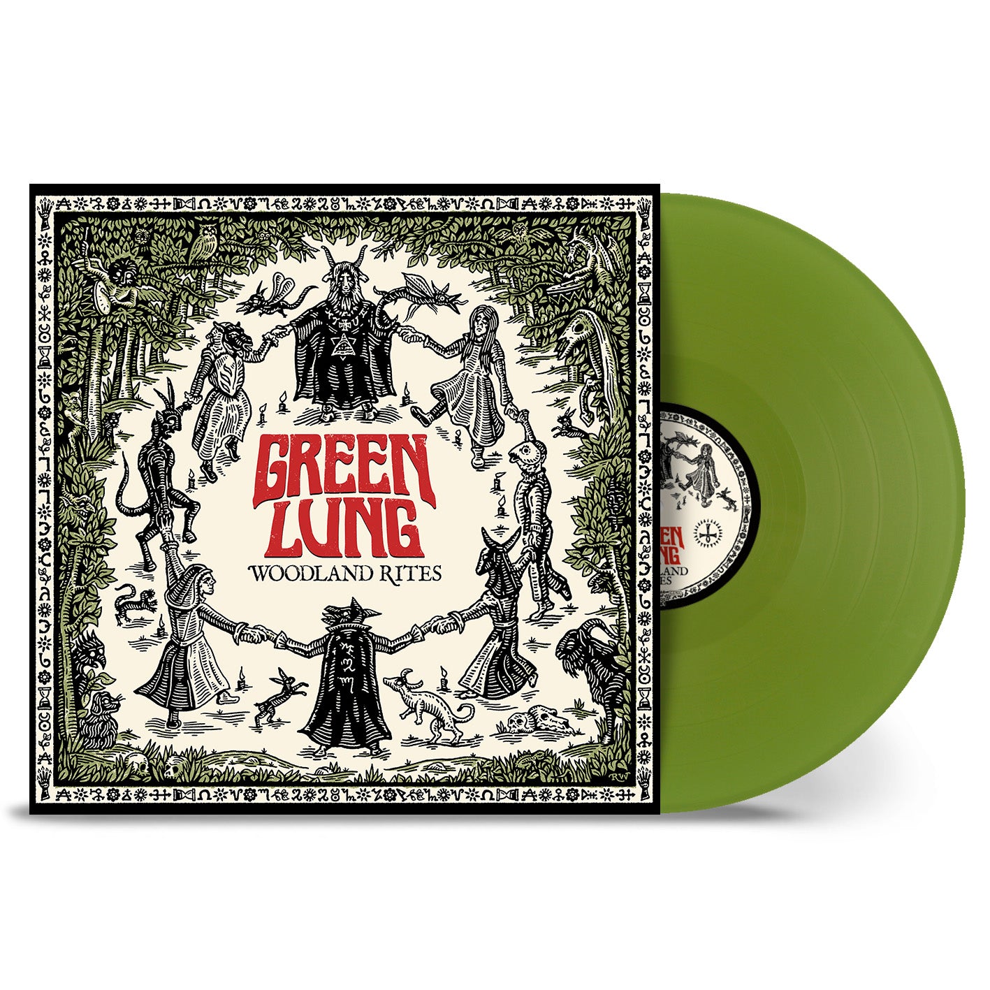Green Lung - Woodland Rites (Olive) Vinyl