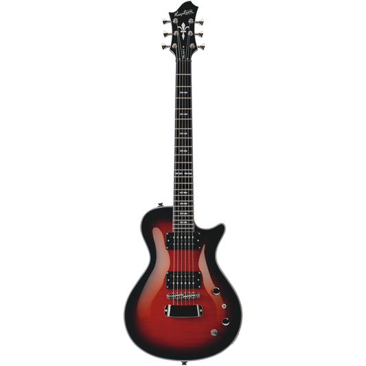 Hagstrom Ultra Swede Electric Guitar - Burgundy Burst