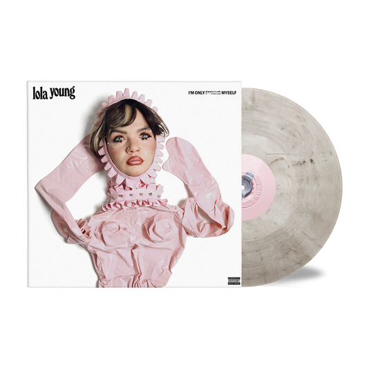 Lola Young - I'm Only F**king Myself [The Punching Bag Edition] Vinyl on a white background