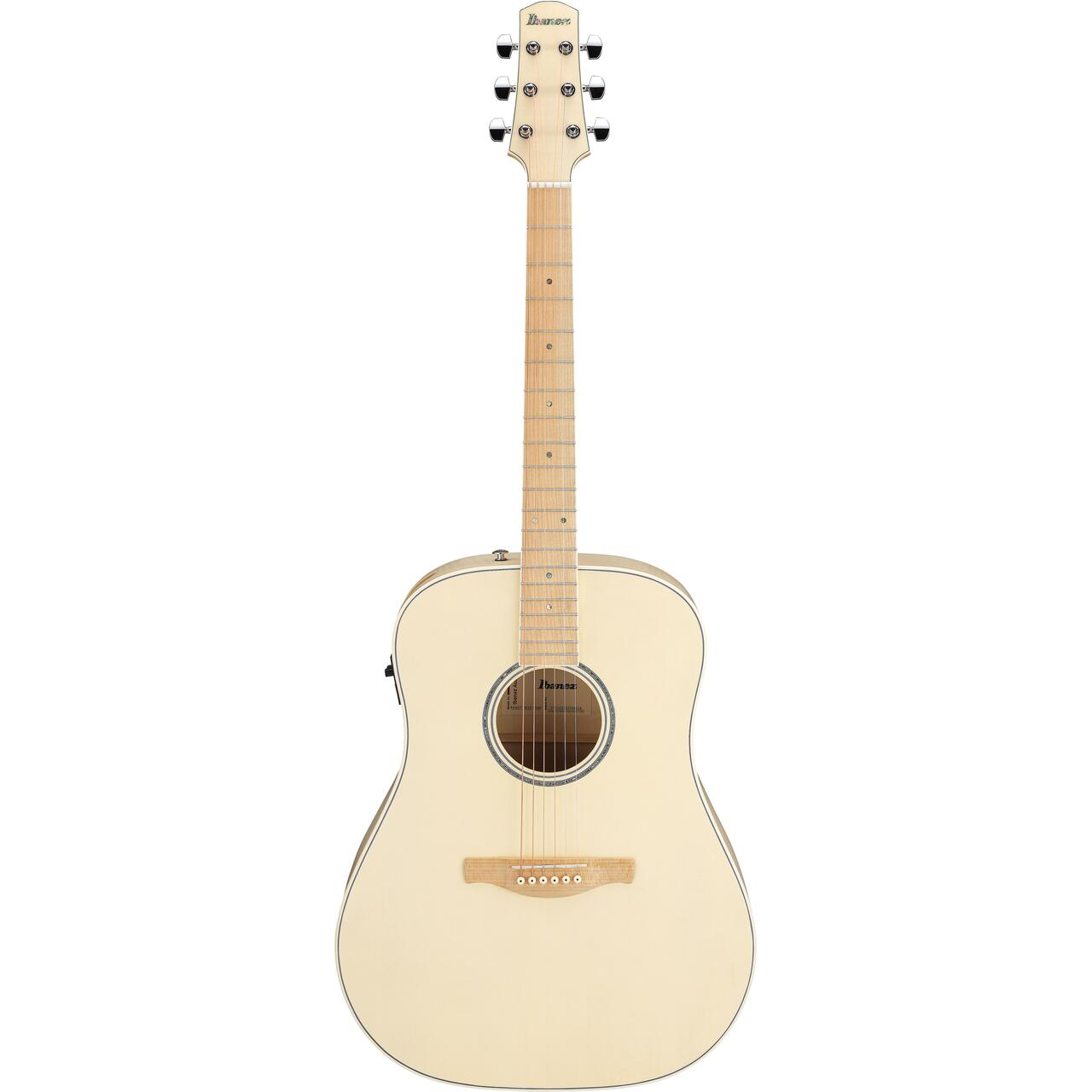 Ibanez AAD77M1E-OAW White Front