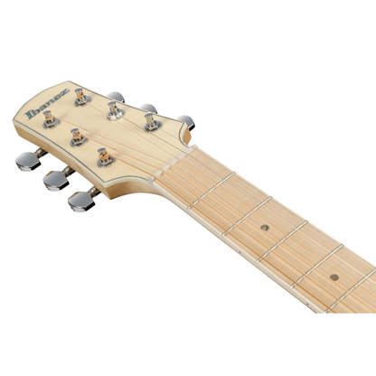 Ibanez AAD77M1E-OAW White Headstock Top