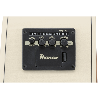 Ibanez AAD77M1E-OAW White Tuning 