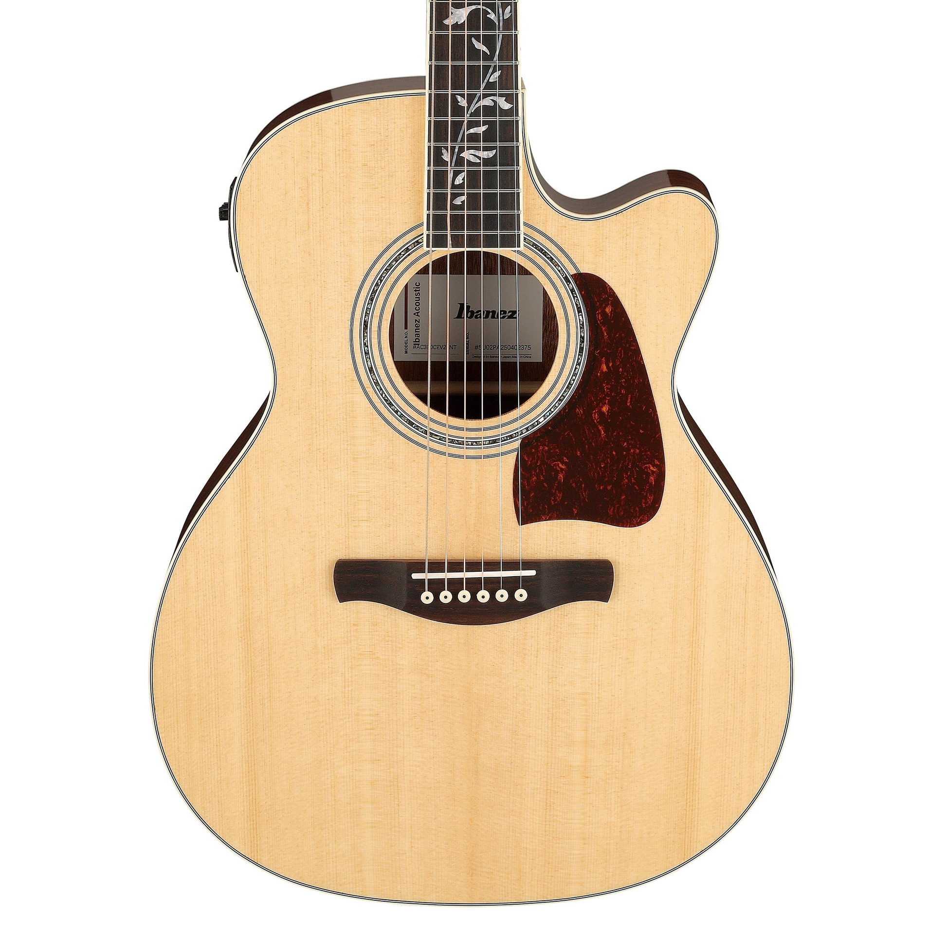 Ibanez AC390CE-NT Natural Close