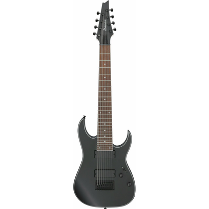 Ibanez RG8EX-BKF 8-String Black Flat Front