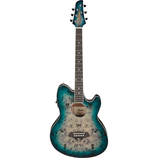 Ibanez TCY10PA-CBS Talman Cosmic Blue Starburst Front