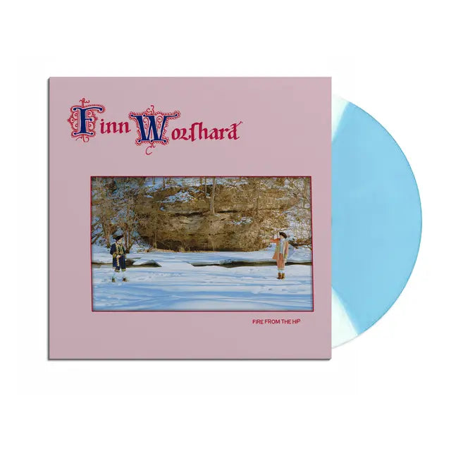 Finn Wolfhard - Fire From The Hip (Half Moon Baby Blue + White) Vinyl