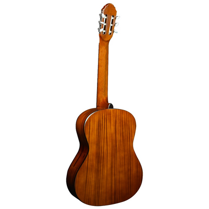 Jose Ferrer Castana Wooden classical guitar on a white background