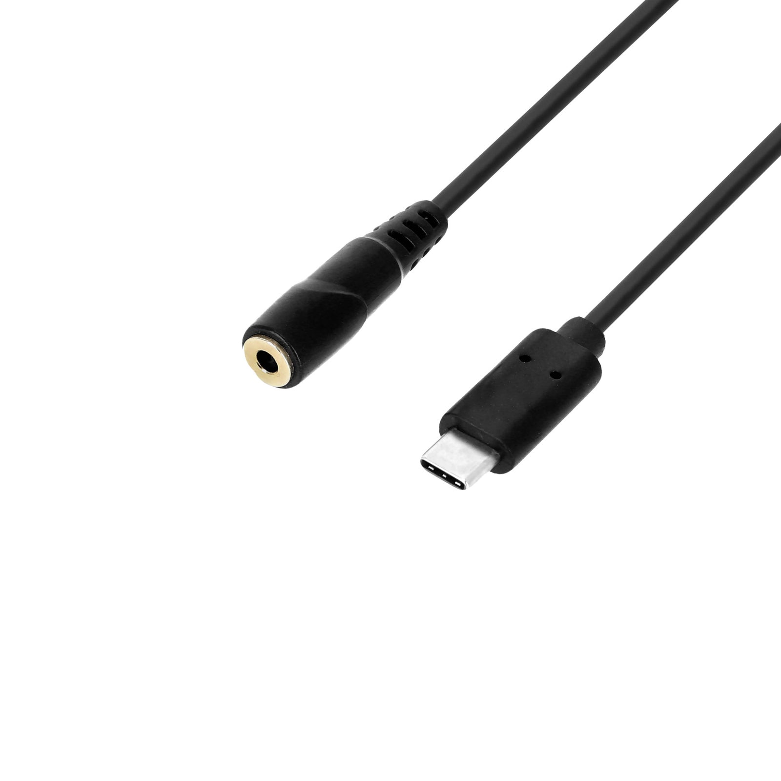 Adam Hall USB-C Adapter Cable - 3.5mm Female Mini Jack x USB-C - 0.2m