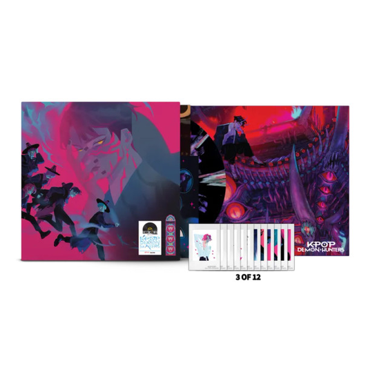 KPop Demon Hunters (Soundtrack from the Netflix Film) - Saja Boys Edition (Purple / Black Splatter) Vinyl RSD26