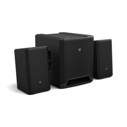 LD Systems DAVE 12 G4X Compact 2.1 Powered PA System