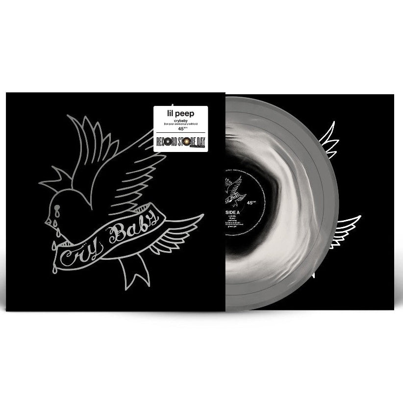 Lil Peep - crybaby (Black Inside White Inside Clear) Vinyl RSD26