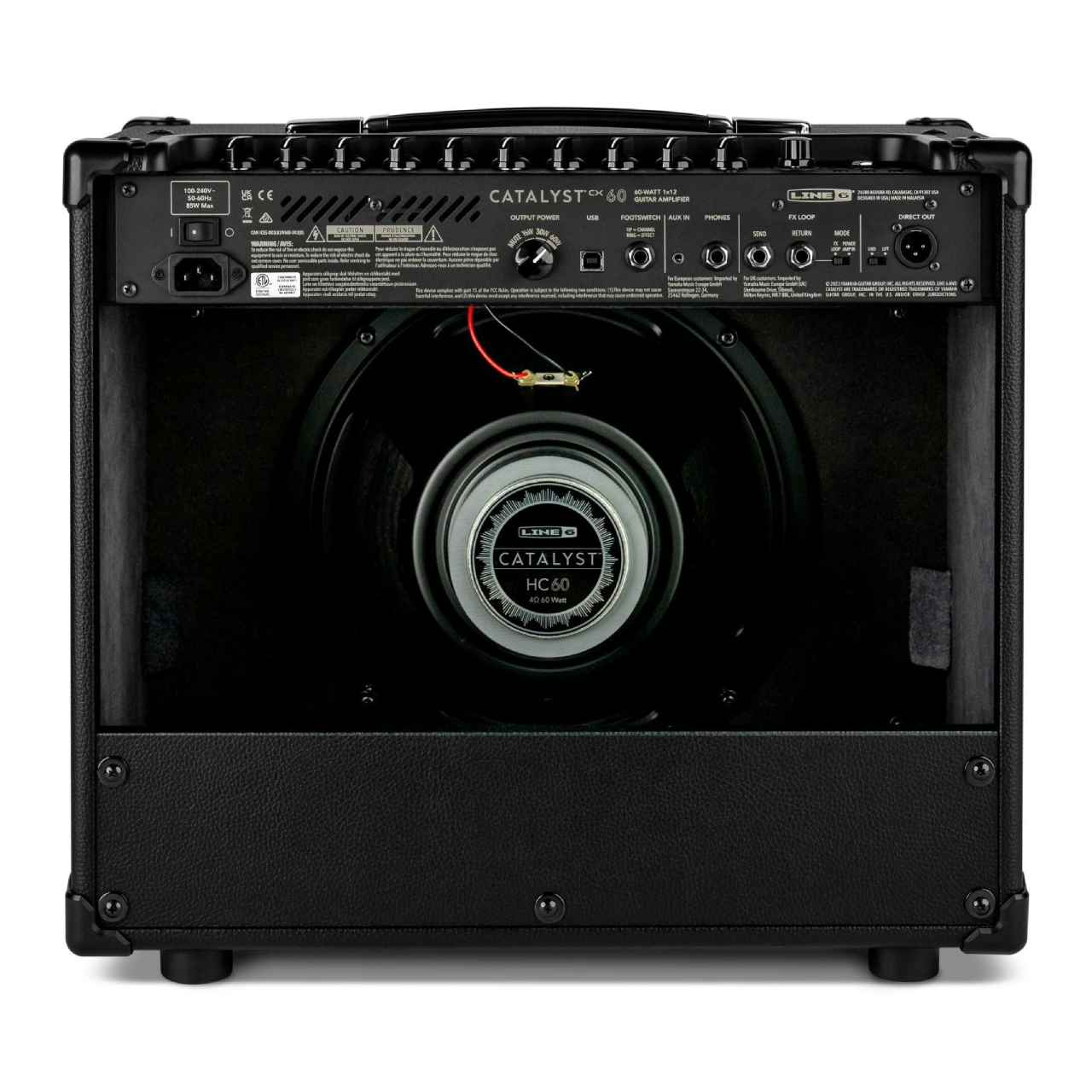 Line 6 Catalyst CX60 Guitar Combo Amplifier Back