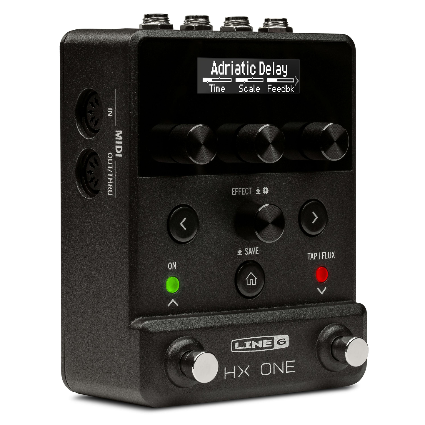 Line 6 HX One Singular Sounds Guitar Pedal Angeled
