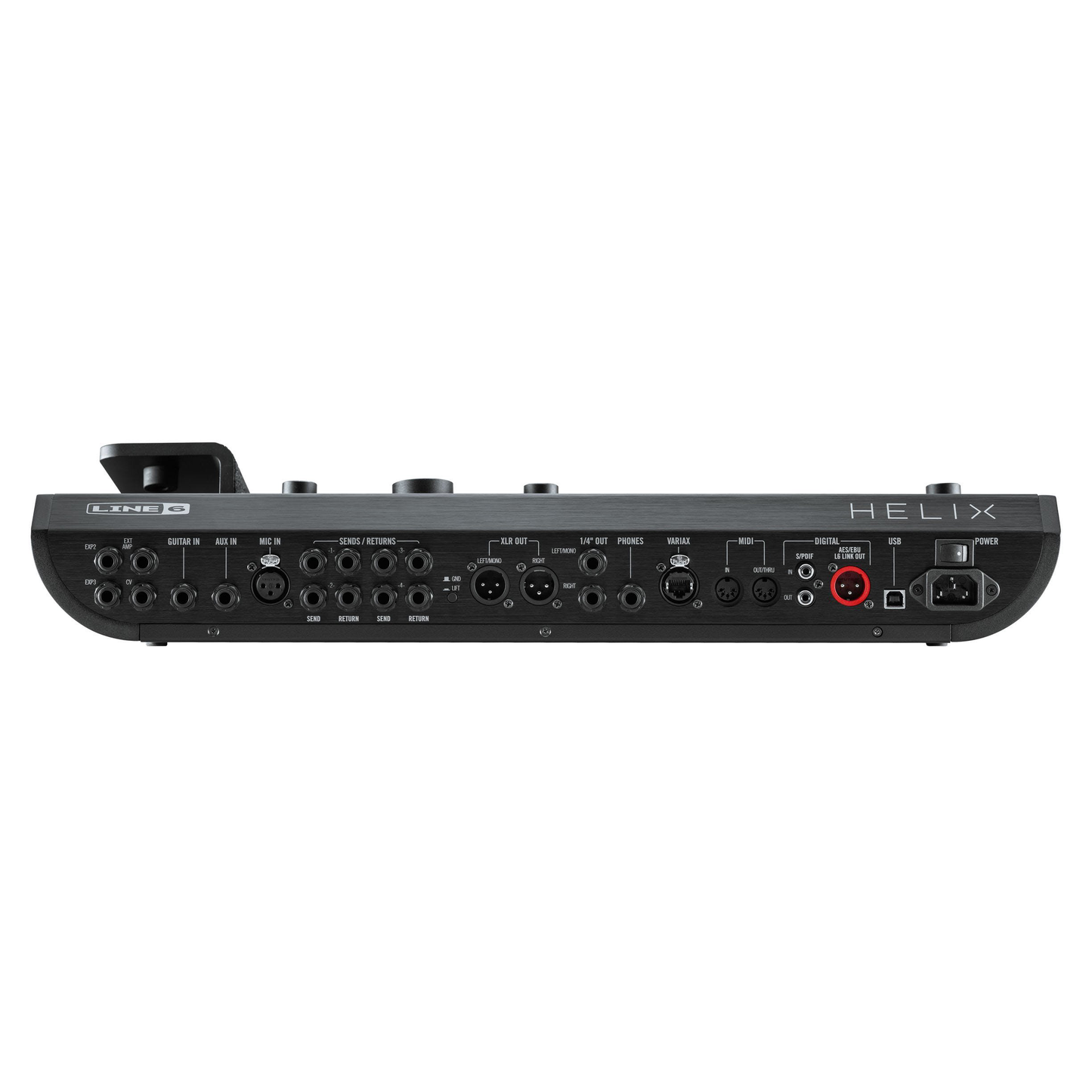 Line 6 Helix Floor Tour-Grade Guitar Processor Back