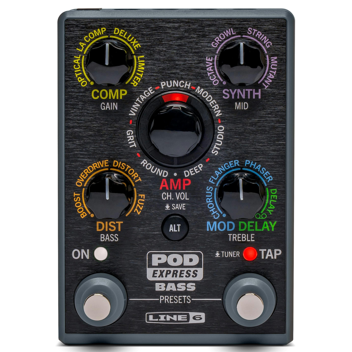 Line 6 POD Express Bass Ultra-Portable Amp &amp; Effects Processor