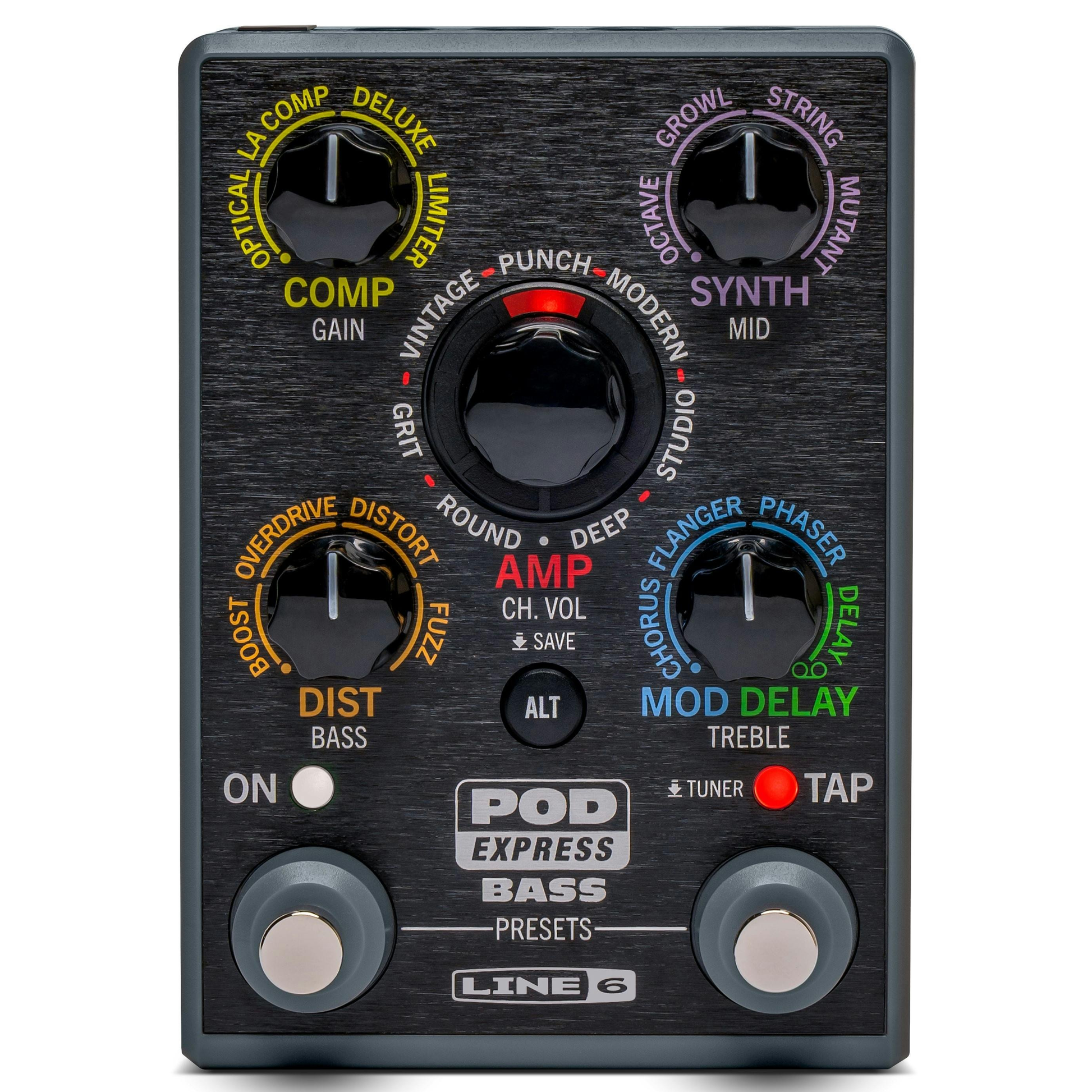 Line 6 POD Express Bass Ultra-Portable Amp &amp; Effects Processor