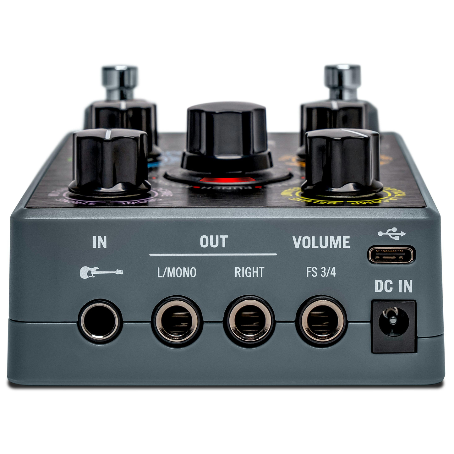 Line 6 POD Express Bass Ultra-Portable Amp &amp; Effects Processor Back