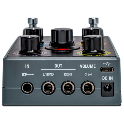 Line 6 POD Express Bass Ultra-Portable Amp &amp; Effects Processor Back