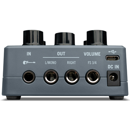 Line 6 POD Express Bass Ultra-Portable Amp &amp; Effects Processor Side Two