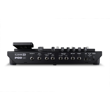 Line 6 POD Go Guitar Effects Processor Pedal Back