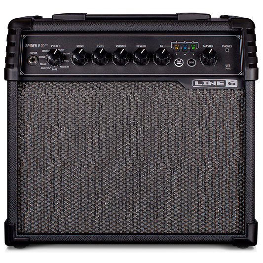 Line 6 Spider V 20 Mk2 Guitar Combo Front