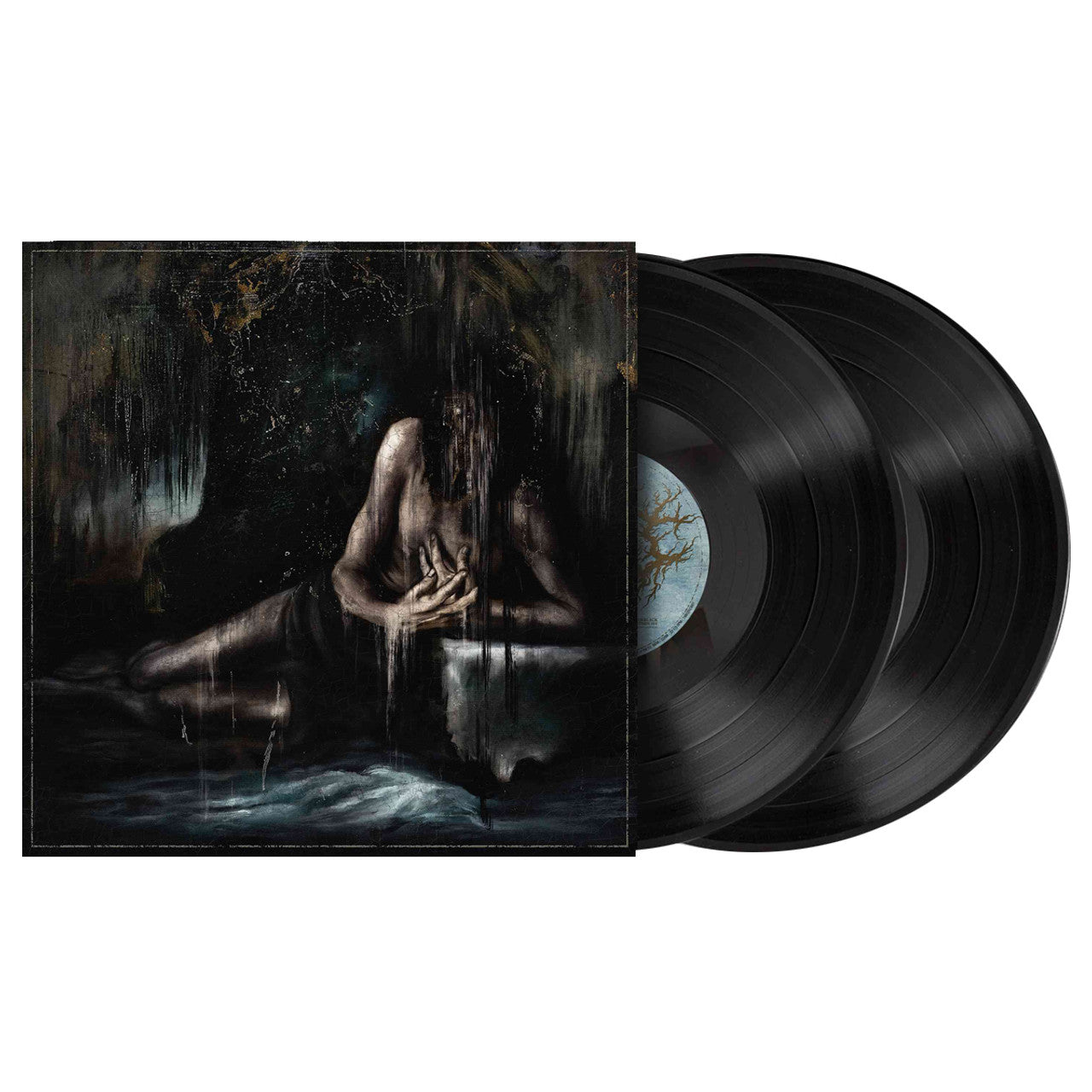 Lorna Shore - I Feel the Everblack Festering Within Me Vinyl records with a dark cover featuring a hand and tree design.