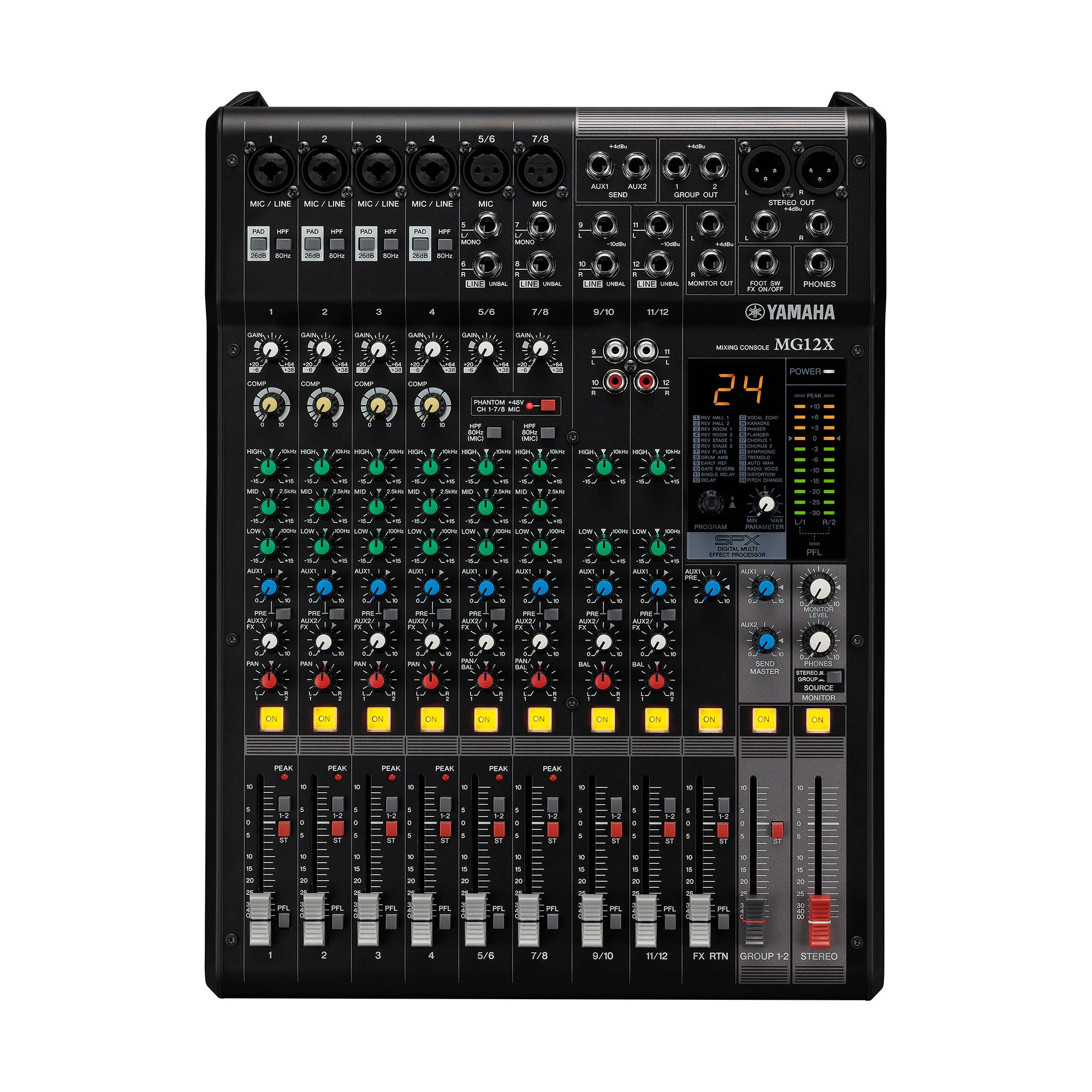 Yamaha MG12X CV 12-Channel Mixer