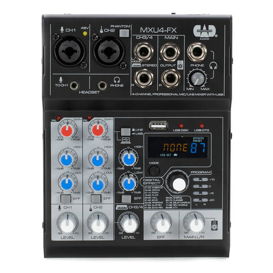 Cad 4 Channel Mixer w/ USB Interface