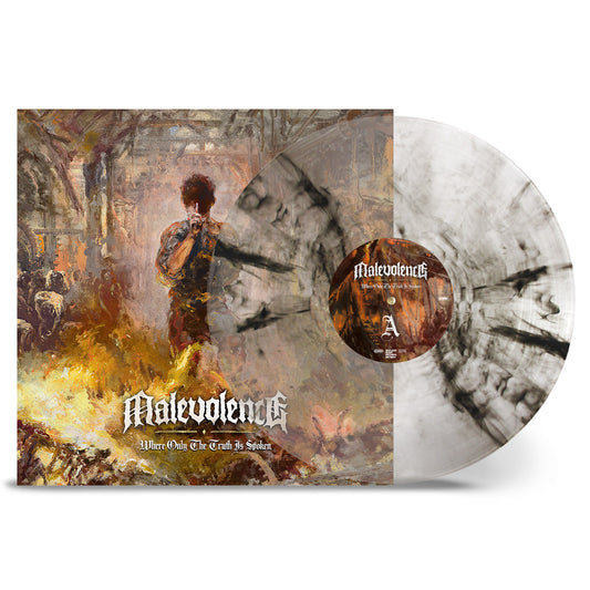 Malevolence - Where Only the Truth Is Spoken (Indie Exclusive Crystal Clear w/ Black Marble) Vinyl