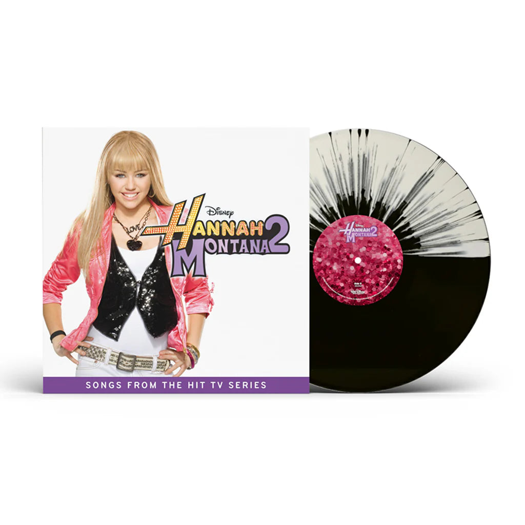 Hannah Montana Vinyl record and cover featuring Hannah Montana with Disney branding