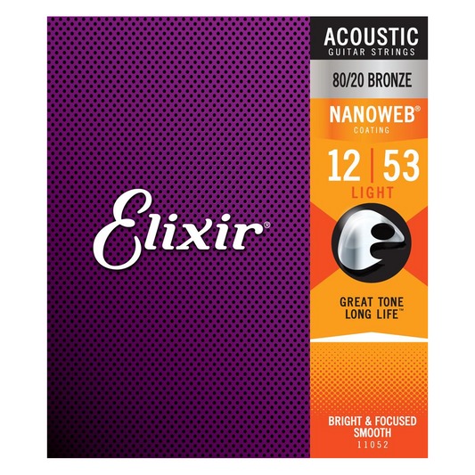 Elixir Nano 80/20 Acoustic Light 12 - 53