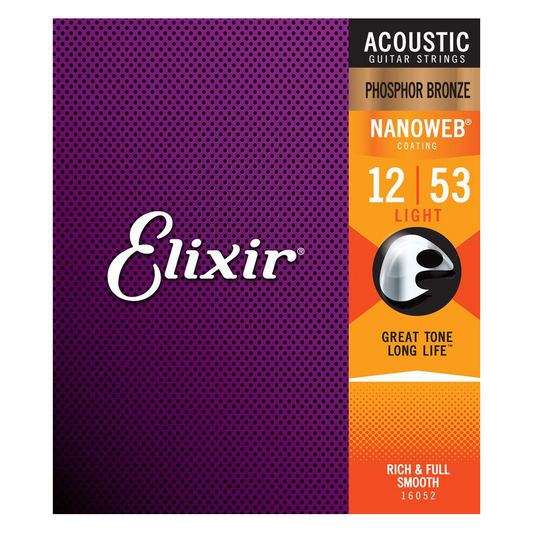 Elixir Nano Phosphor Bronze Acoustic Light 12-53
