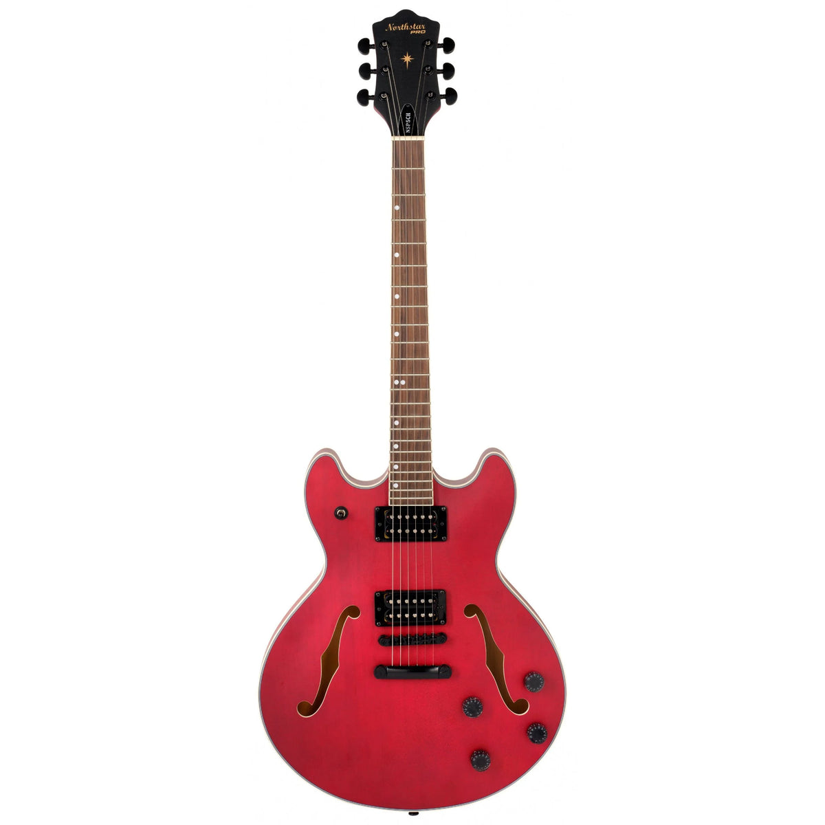 Northstar NSP5CH Semi-Hollow Electric Guitar - Open Pore Cherry