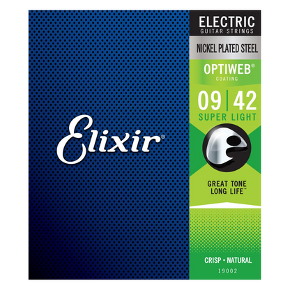 Elixir Optiweb Electric Super Light 9-42