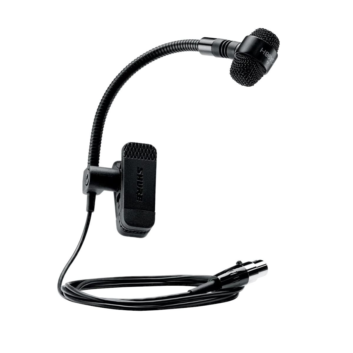 Shure PGA98H-TQG Cardioid Condenser Instrument Clip Microphone