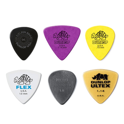  Dunlop Bass Pick Variety Player Pack (6 Picks) Open