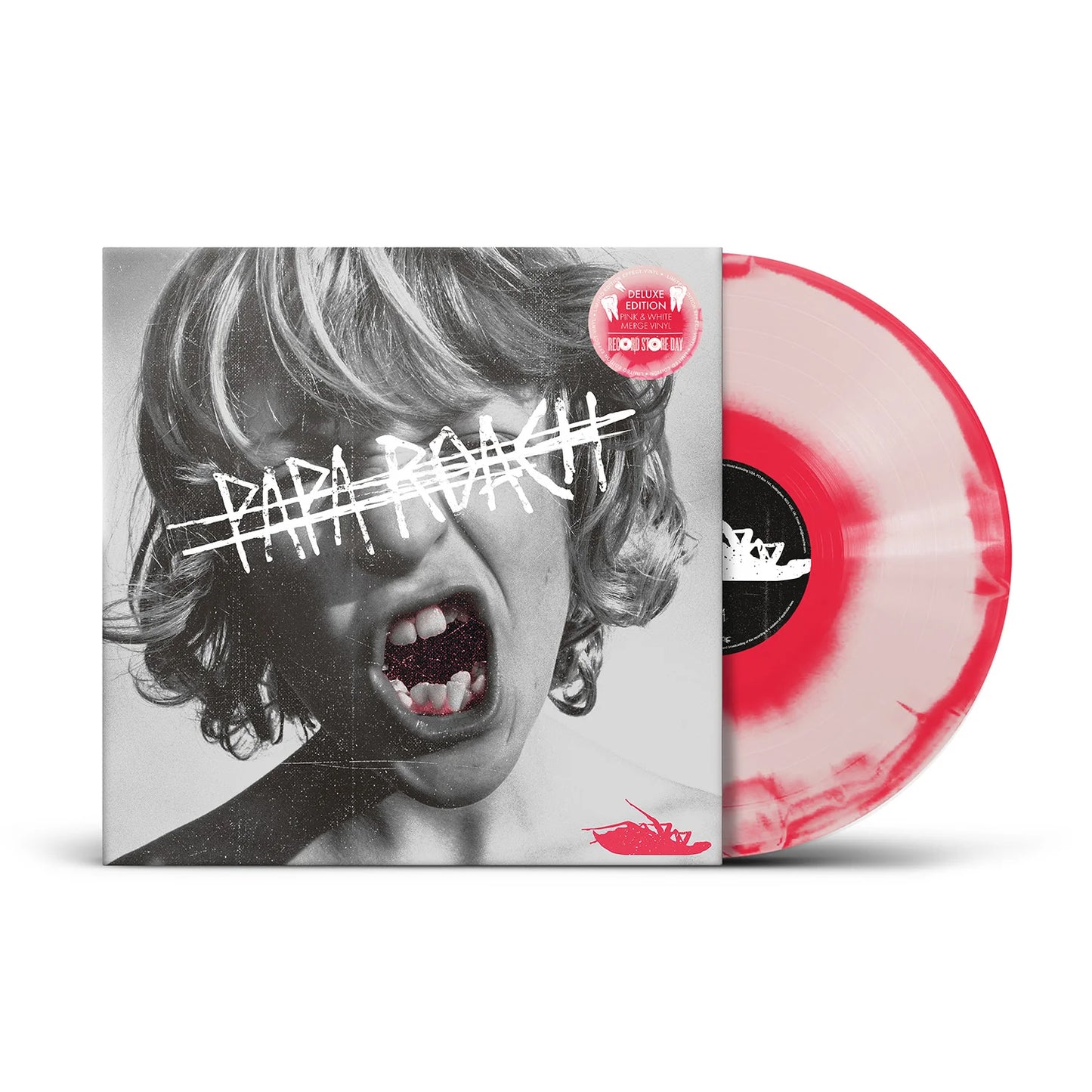 Papa Roach - Crooked Teeth (Pink & White Merge) Vinyl RSD26