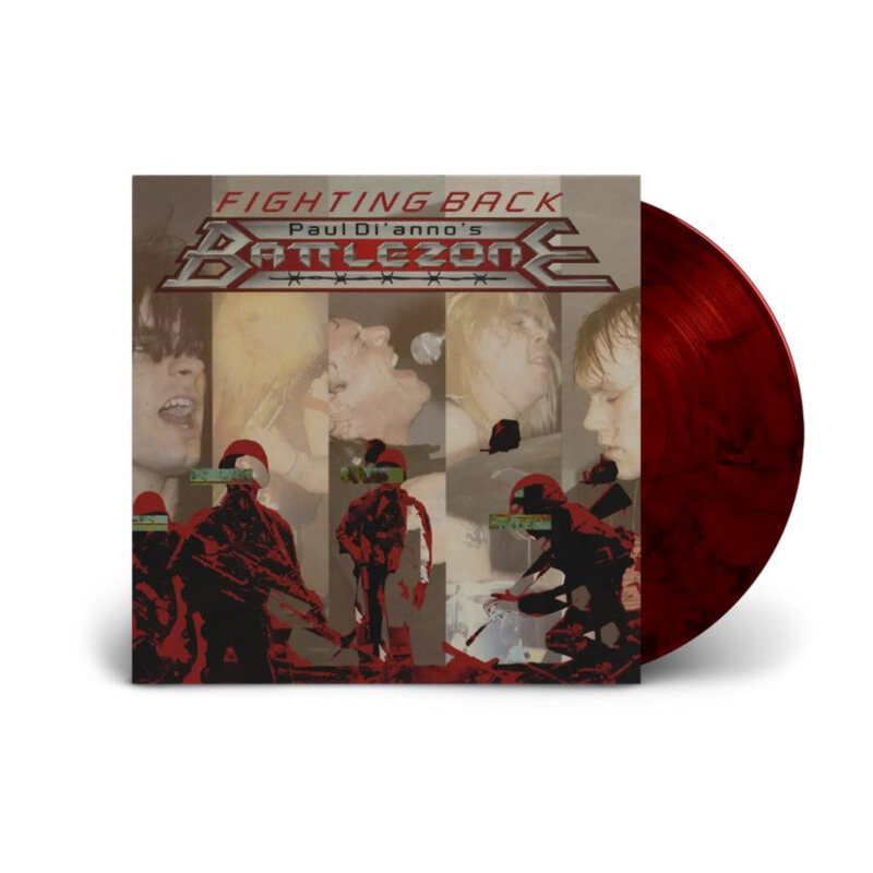 Paul Di'anno's Battlezone - Fighting Back (Red Smoke) Vinyl
