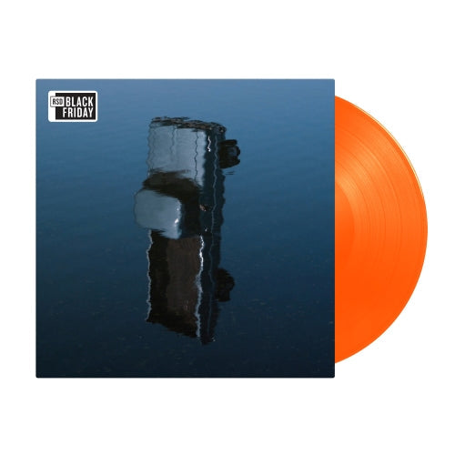 Post Malone - Long Bed Vinyl record with orange disc and black cover featuring a 'Black Friday' label.